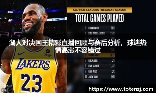 湖人对决国王精彩直播回顾与赛后分析，球迷热情高涨不容错过